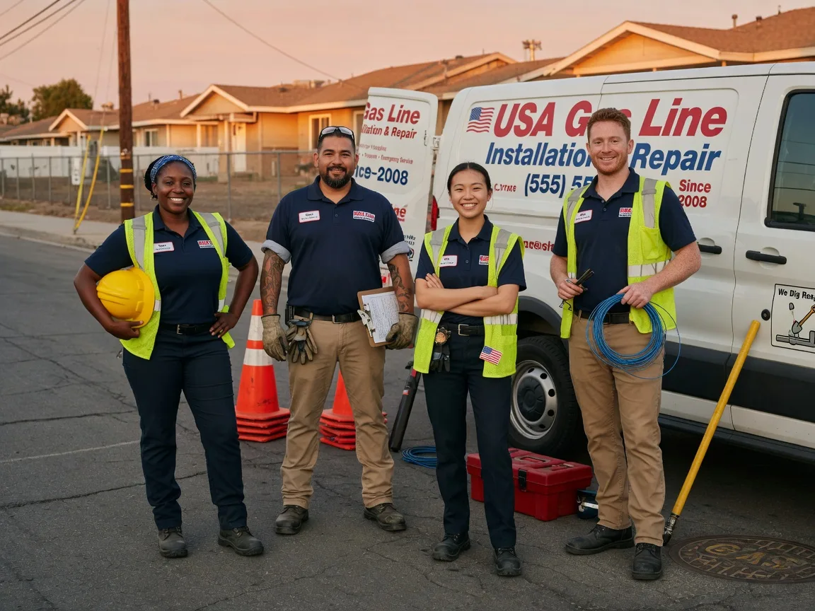 Gas Line Installation company in Lowell, NC